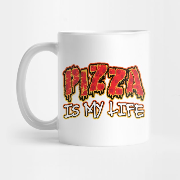 Pizza Is My Life by Shawnsonart